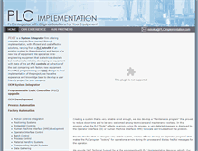Tablet Screenshot of plcimplementation.com